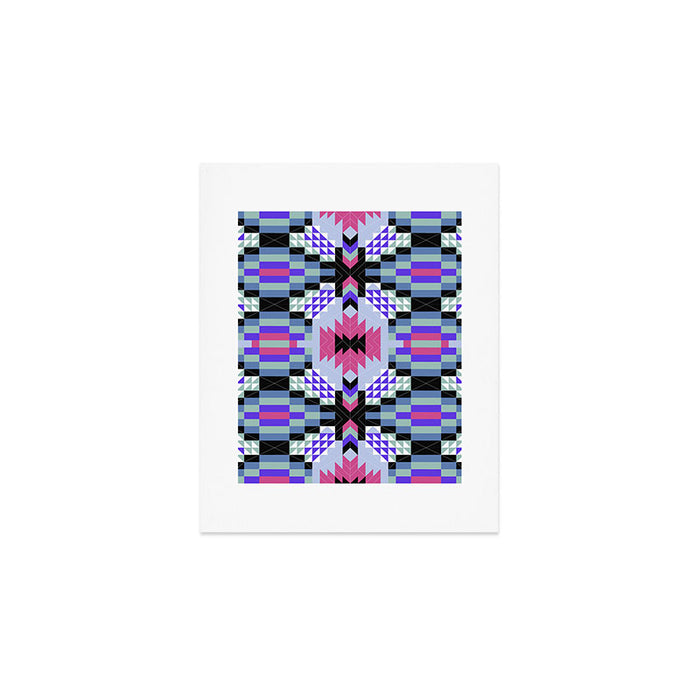 MP Tribal geometric A Art Print Gallery Image 1