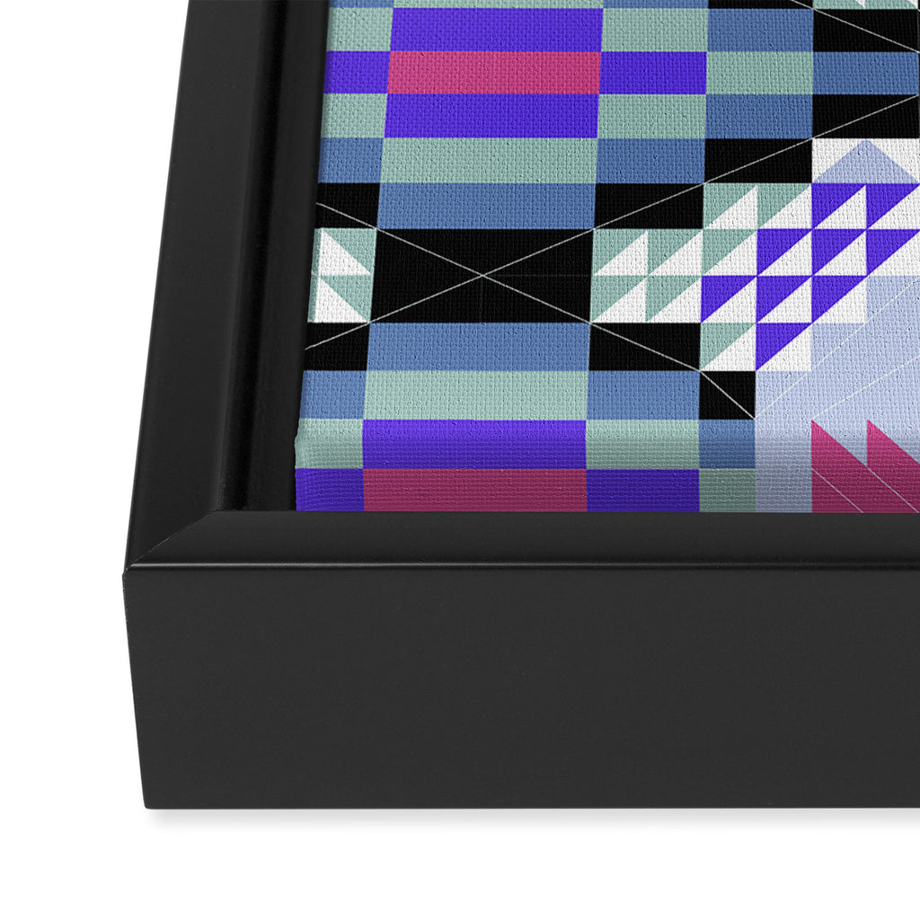 MP Tribal geometric A Framed Canvas Print Gallery Image 3