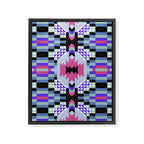 MP Tribal geometric A Framed Canvas Print Gallery Image 8