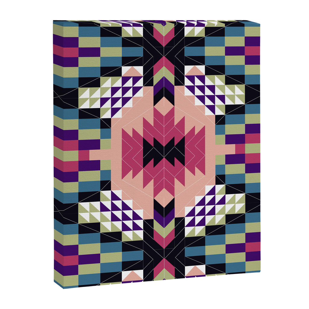 MP Tribal geometric B Canvas Print Gallery Image 8