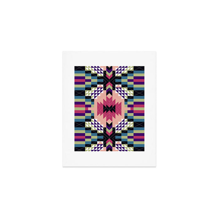 MP Tribal geometric B Art Print Gallery Image 1