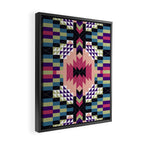 MP Tribal geometric B Framed Canvas Print Gallery Image 2