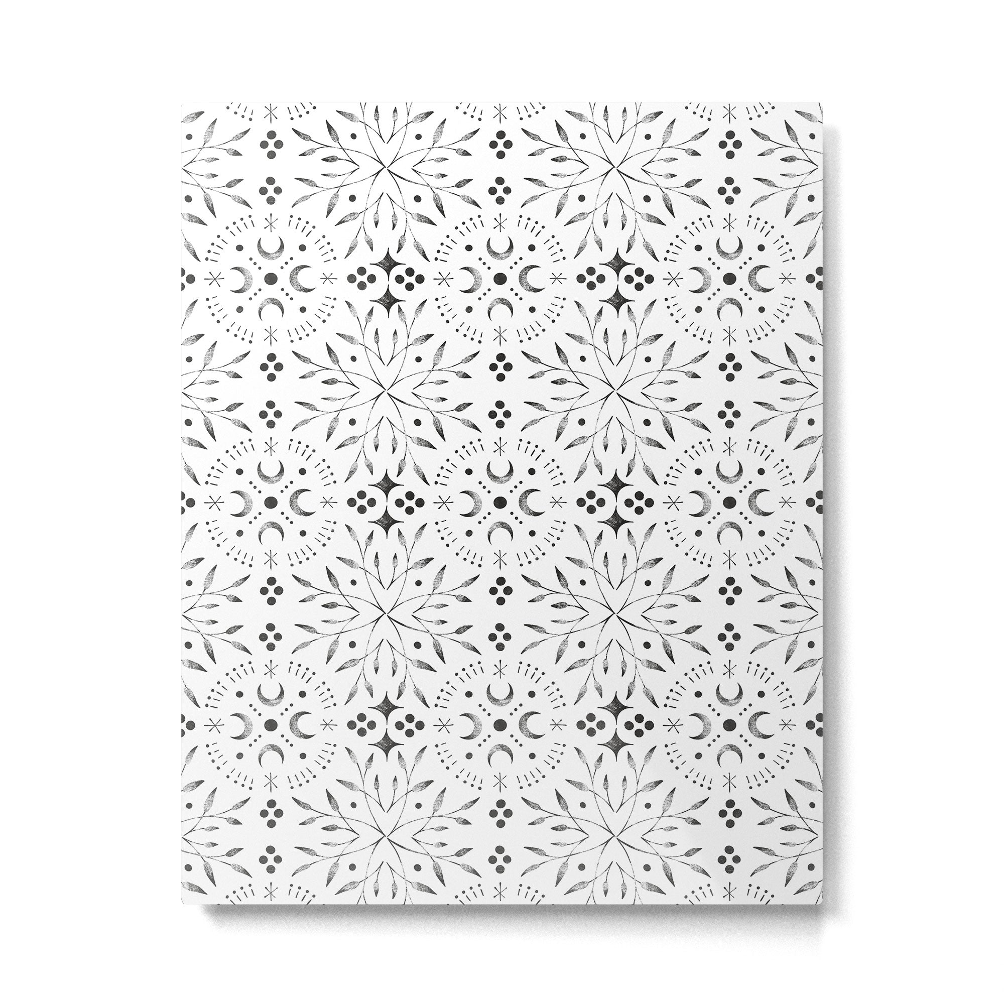 Mystical lunar mosaic BN B Metal Print Gallery Image 6