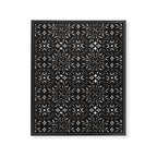 Mystical mosaic lunar phases BN Framed Canvas Print Gallery Image 8