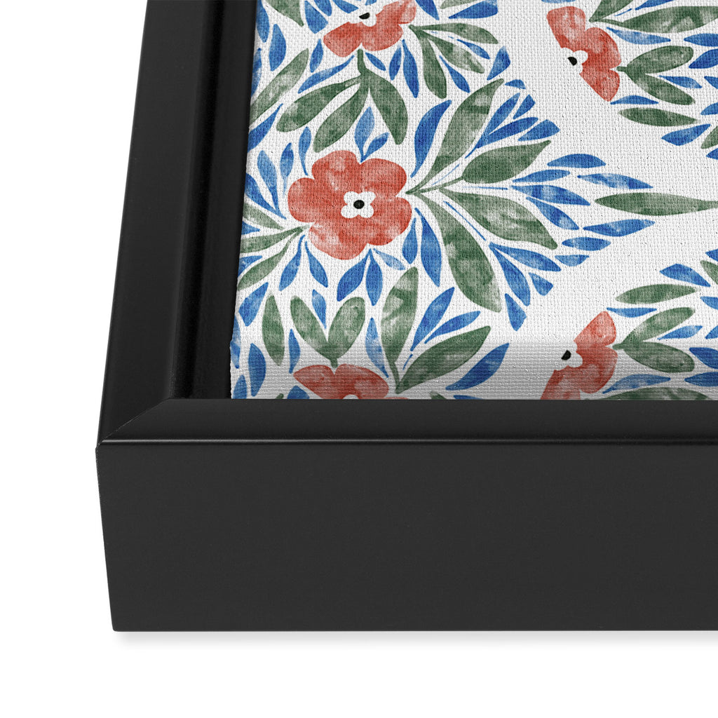 Nature Bouquet Charm Framed Canvas Print Gallery Image 3