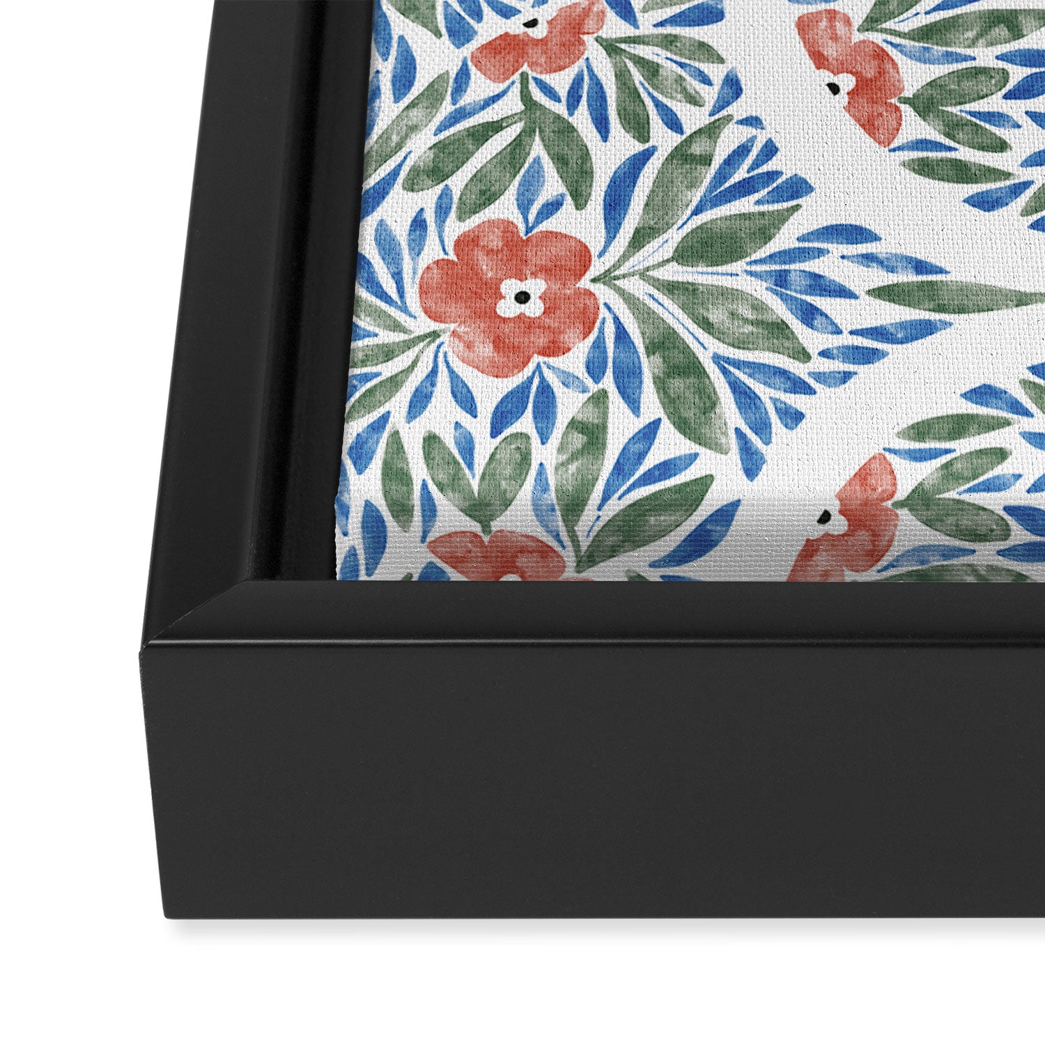 Nature Bouquet Charm Framed Canvas Print Gallery Image 3