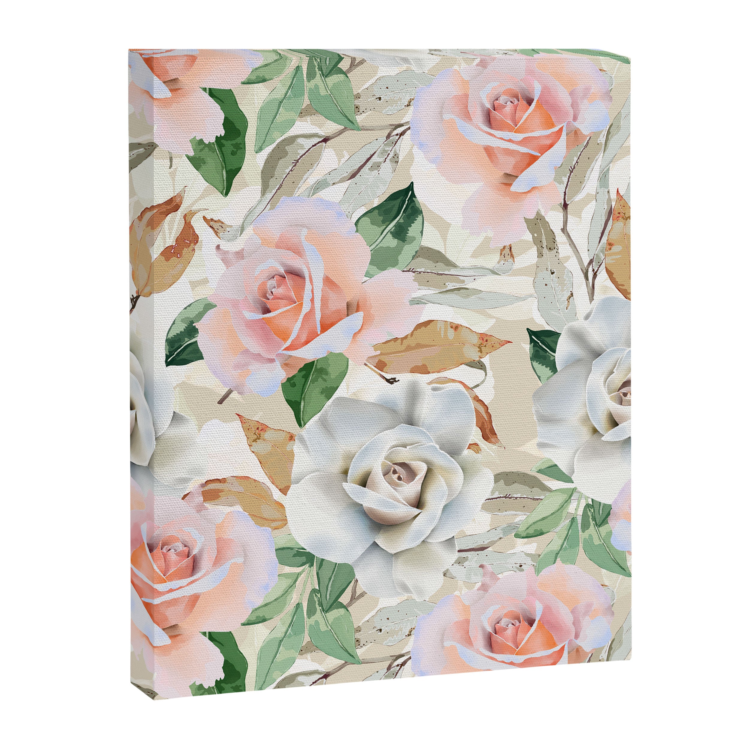 Nice flowered lush garden 4 Canvas Print Gallery Image 8