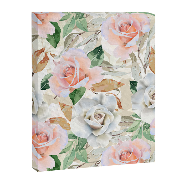Nice flowered lush garden 4 Canvas Print Gallery Image 1