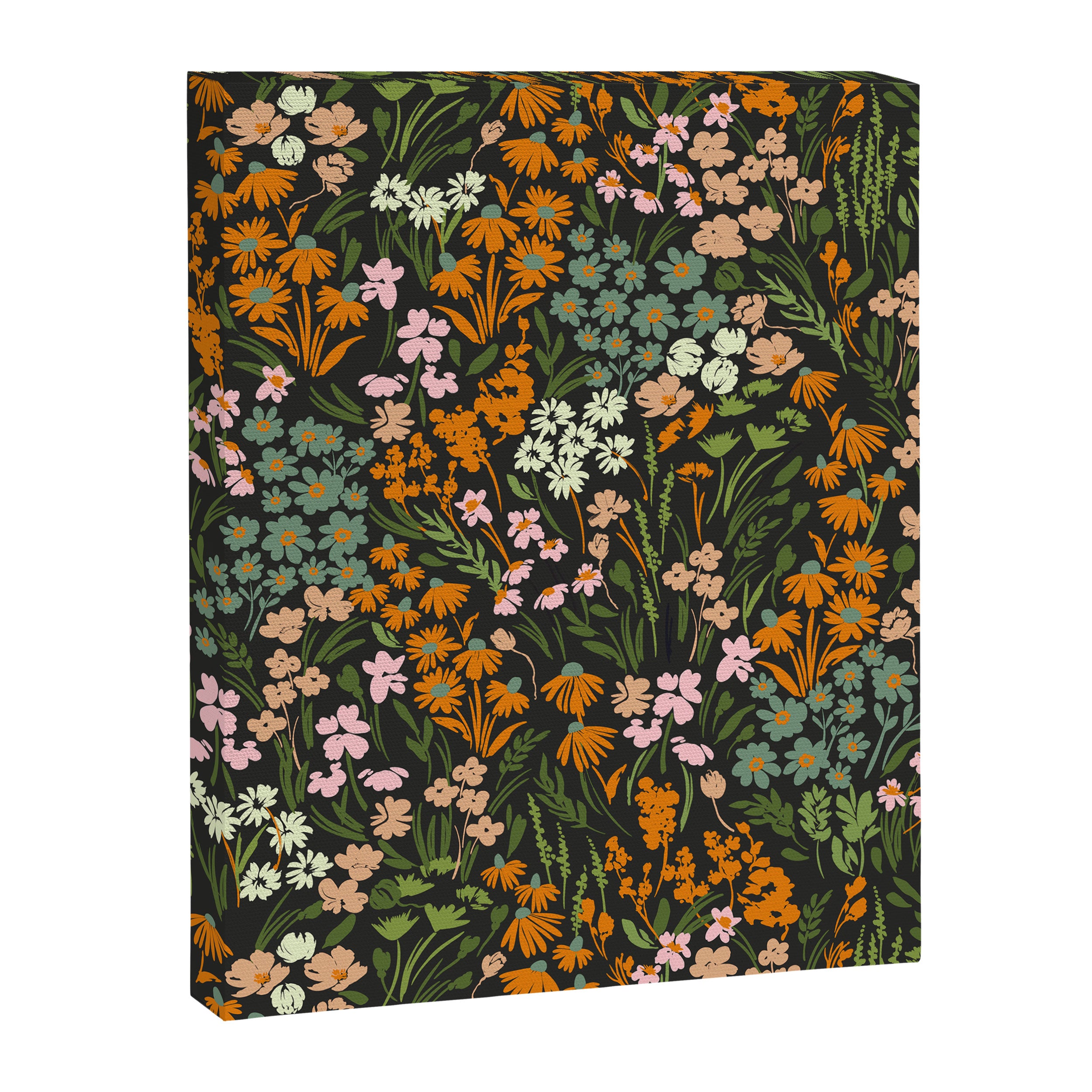 Night in the flowered meadow Canvas Print Gallery Image 8