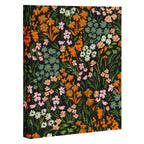 Night in the flowered meadow Canvas Print Gallery Image 3