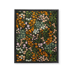 Night in the flowered meadow Framed Canvas Print Gallery Image 8