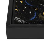 Night sky of stars 24 Framed Canvas Print Gallery Image 3