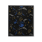 Night sky of stars 24 Framed Canvas Print Gallery Image 8
