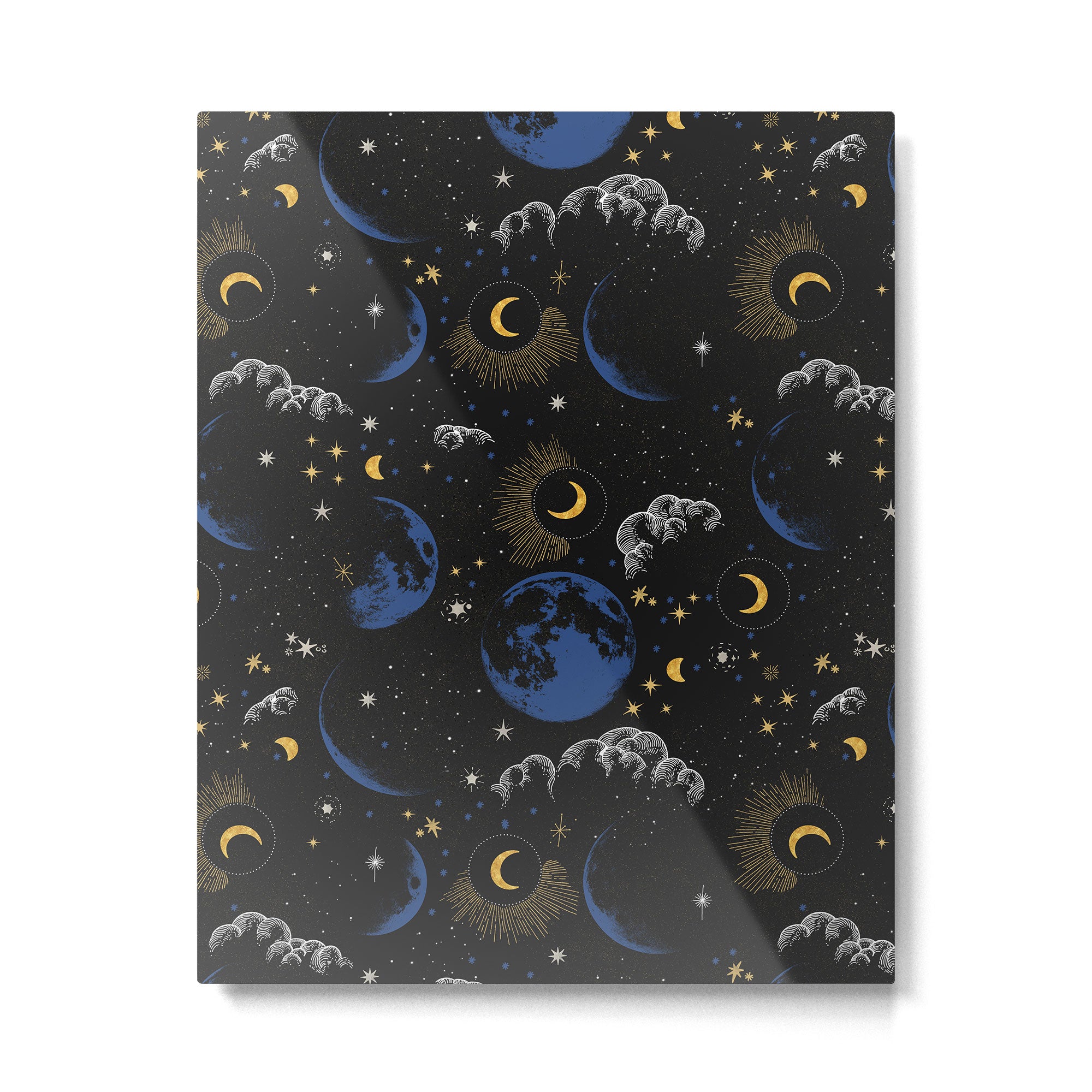 Night sky of stars 24 Metal Print Gallery Image 6