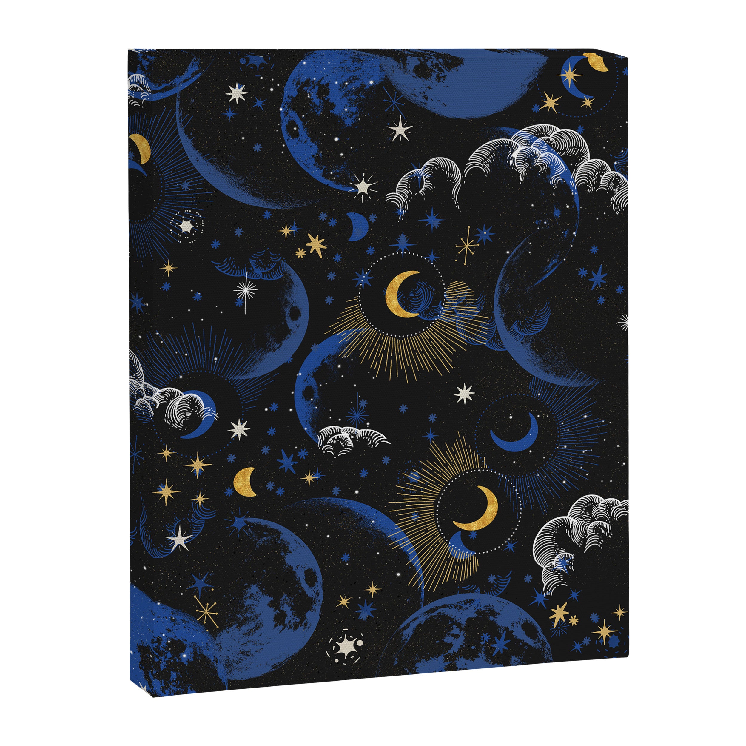 Night sky of stars abstract D Canvas Print Gallery Image 8