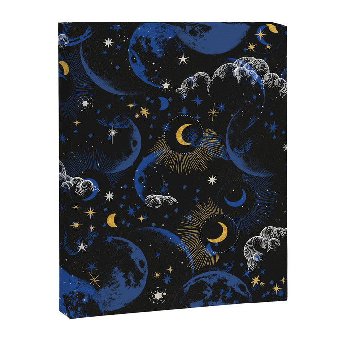 Night sky of stars abstract D Canvas Print Gallery Image 1
