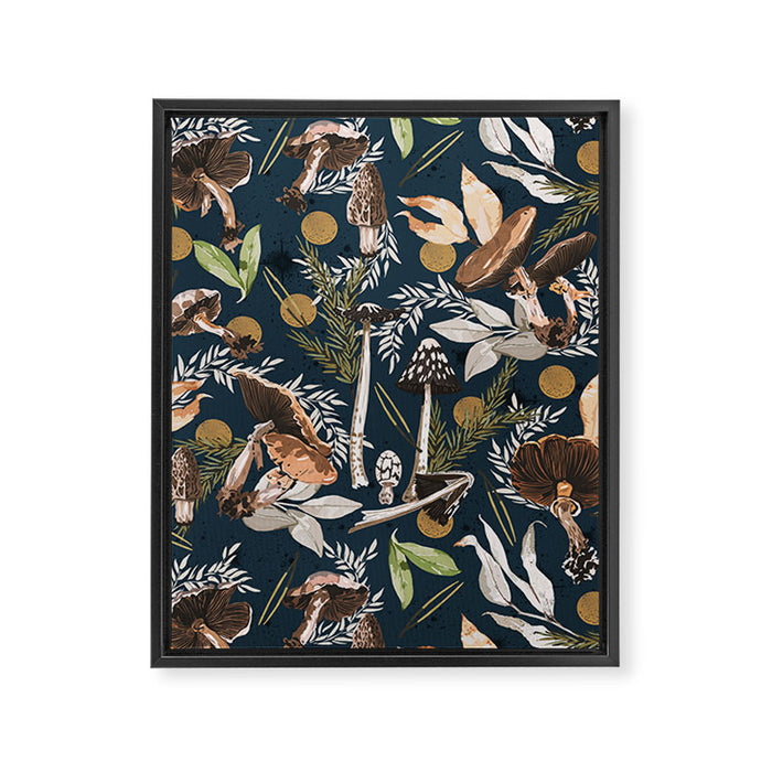 Nighttime autumn nature DB Framed Canvas Print Gallery Image 1