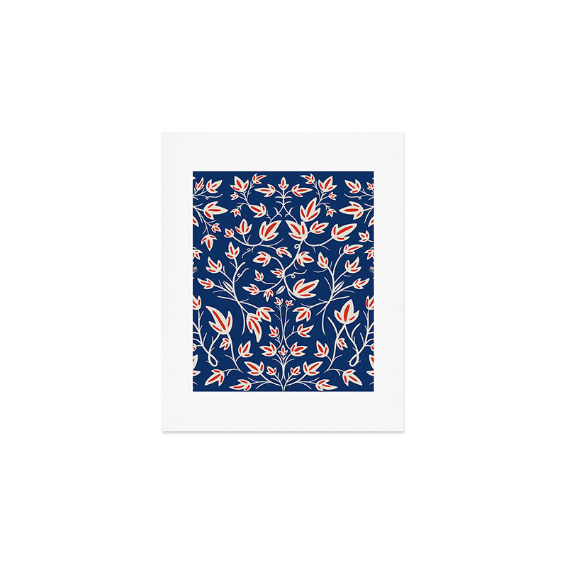 Noa blue Art Print Gallery Image 1