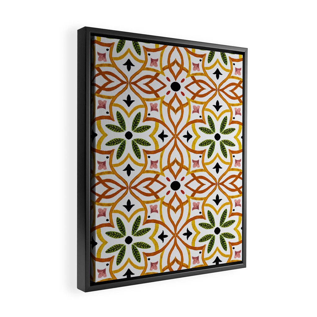 Obsession nature mosaics Framed Canvas Print Gallery Image 2