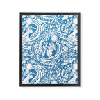 Oceanic Muses Dance Framed Canvas Print Gallery Image 8