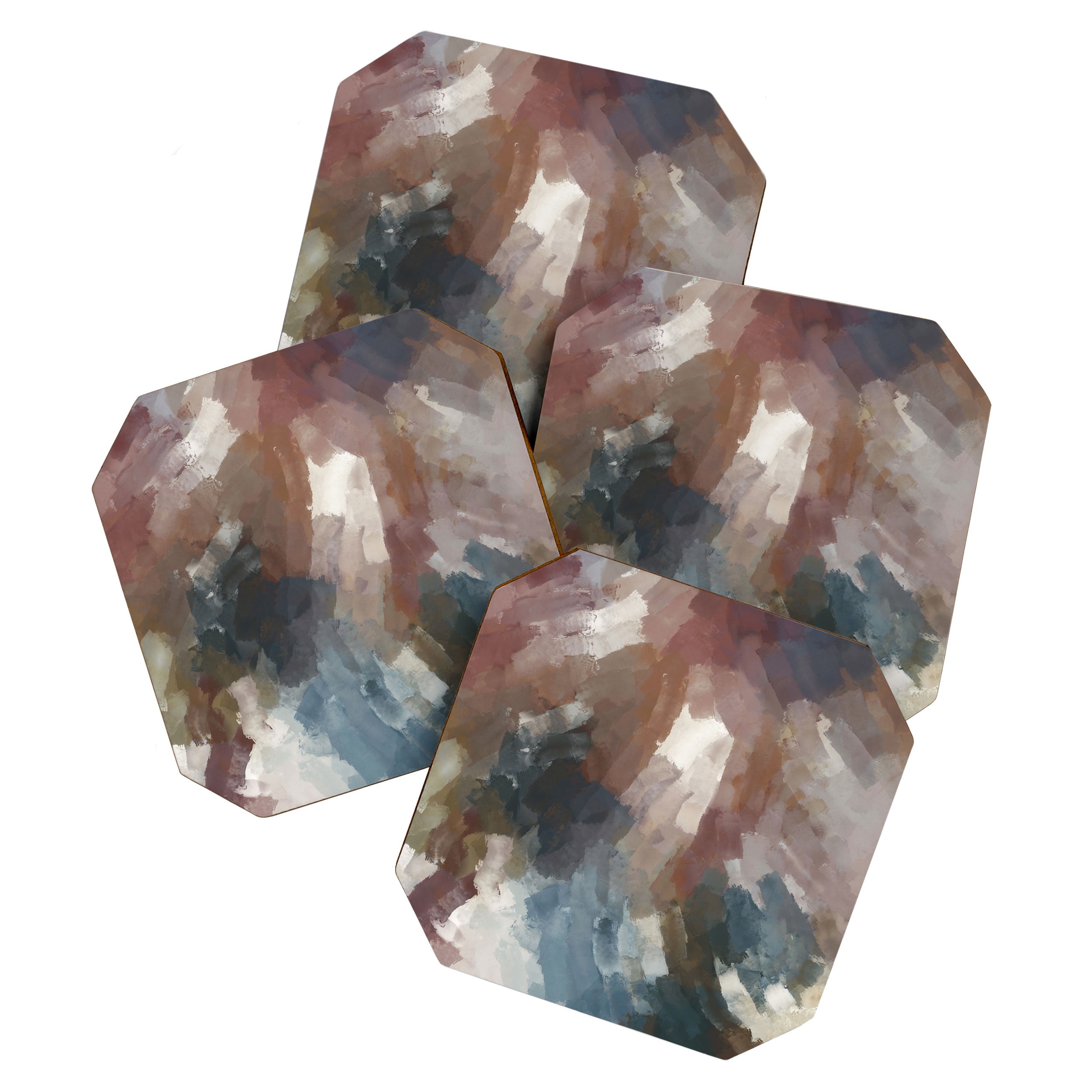 Organic Earth Palette Coaster Gallery Image 1