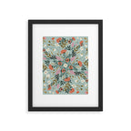 Painting blooming in circles Framed Art Print Gallery Image 6