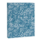 Paisley Indigo Nature Swirls Canvas Print Gallery Image 8
