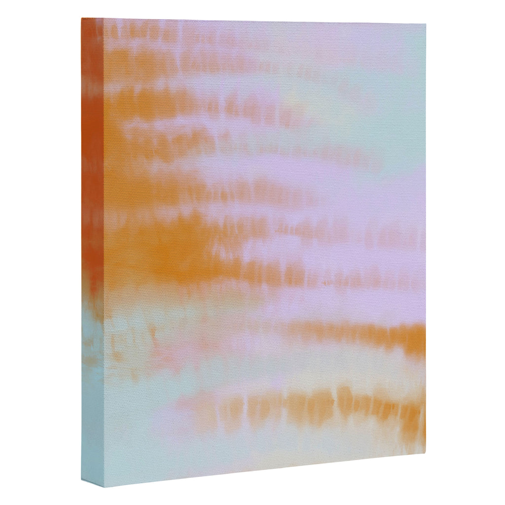 Pastel colors tie dye 71 Canvas Print Gallery Image 3