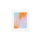 Pastel colors tie dye 71 Art Print Gallery Image 1