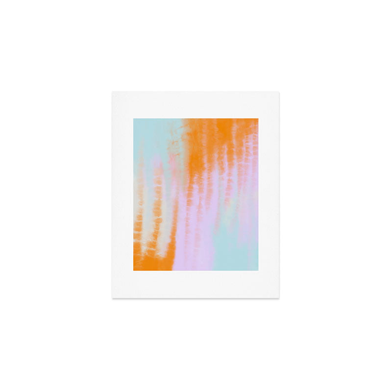 Pastel colors tie dye 71 Art Print Gallery Image 1