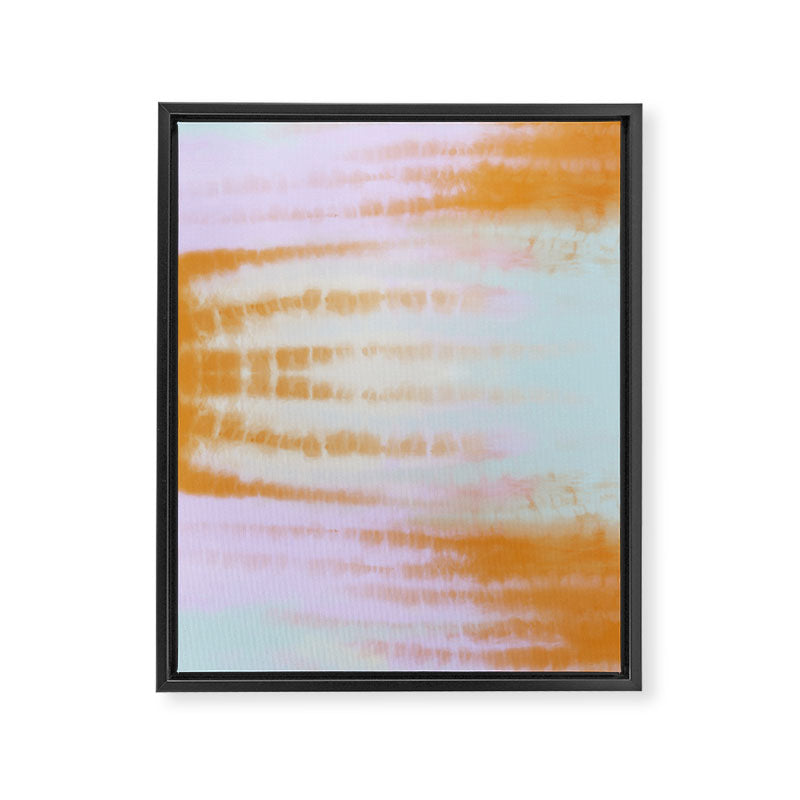 Pastel colors tie dye 71 Framed Canvas Print Gallery Image 8