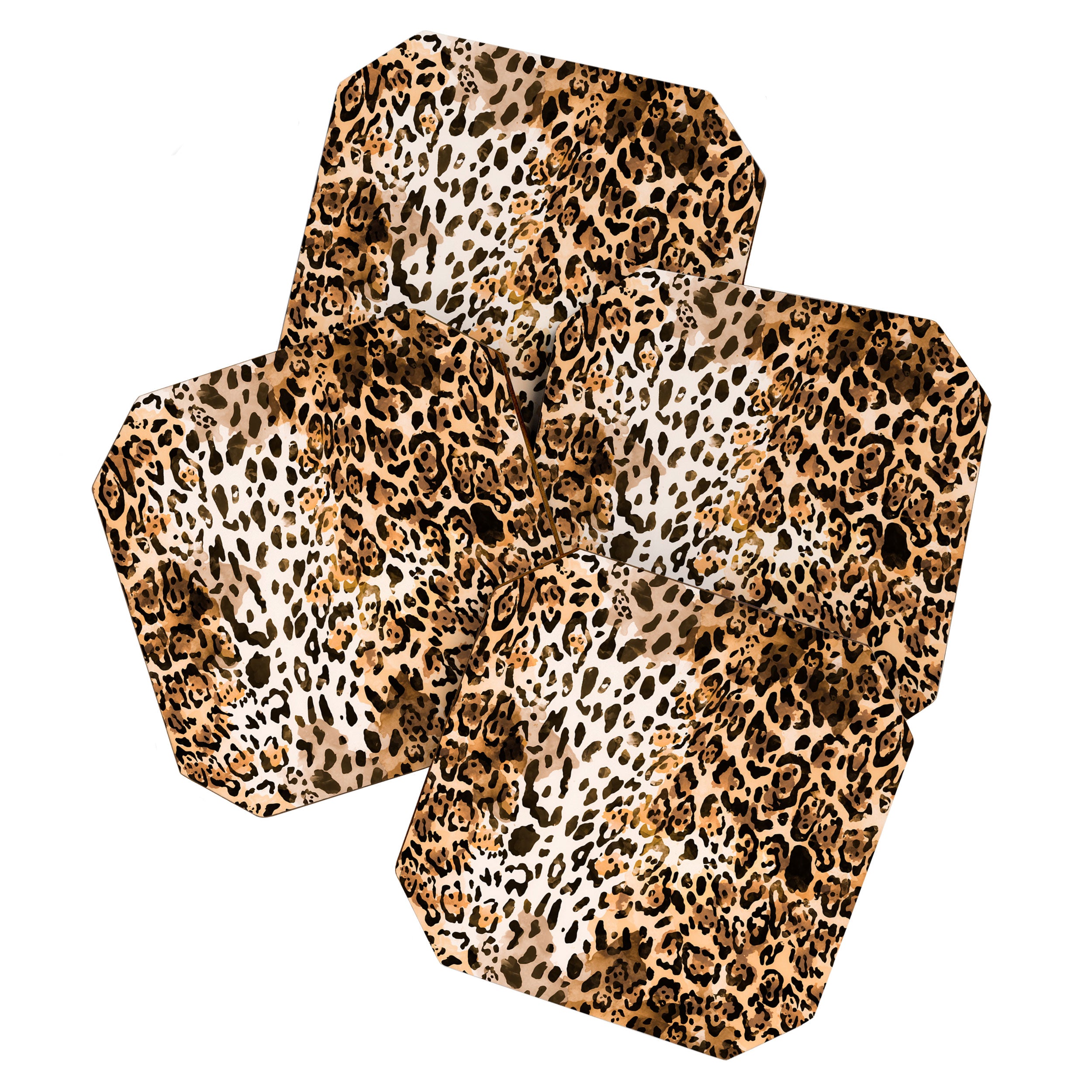 Pattern Leopard Coaster Gallery Image 1