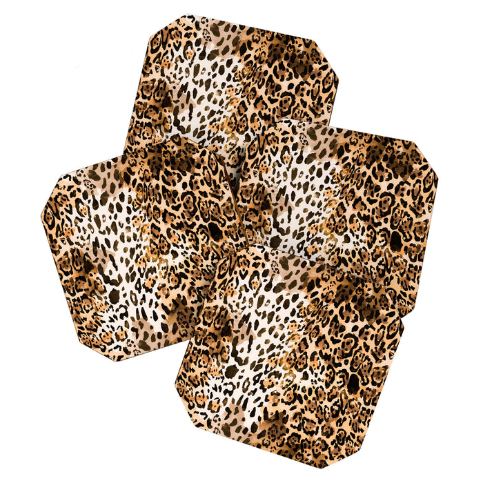 Pattern Leopard Coaster Gallery Image 1
