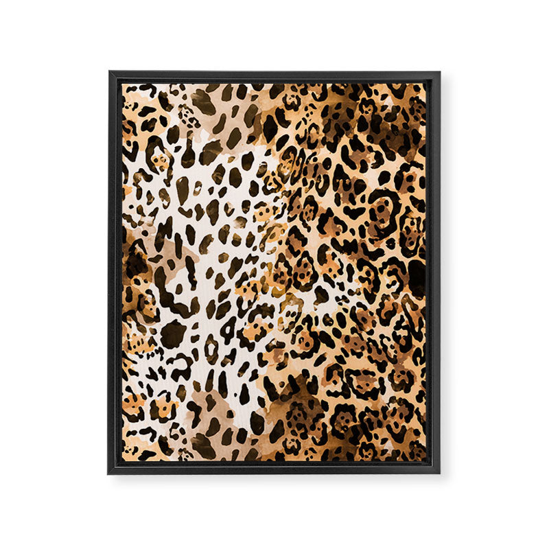 Pattern Leopard Framed Canvas Print Gallery Image 8