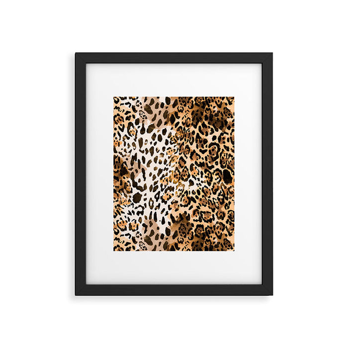 Pattern Leopard Framed Art Print Gallery Image 1