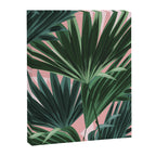 Pink and green palm trees Canvas Print Gallery Image 8
