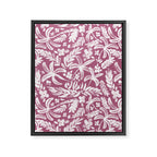 Pink Tropical Bliss Framed Canvas Print Gallery Image 8