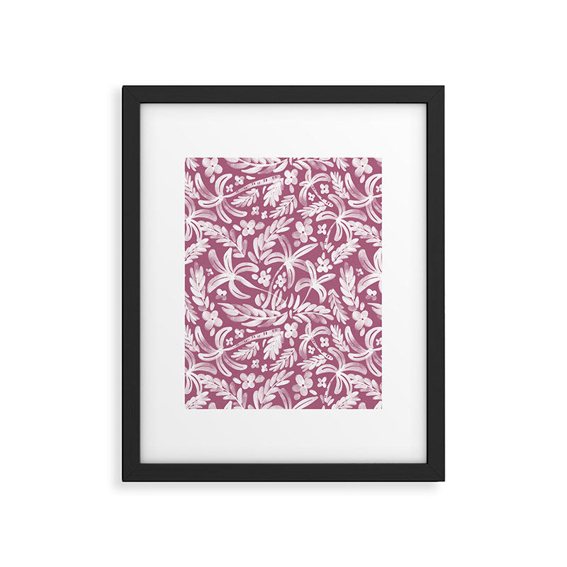 Pink Tropical Bliss Framed Art Print Gallery Image 6