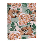 Red foxes in the rose bushes 24 Canvas Print Gallery Image 8
