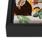 RED PANDAS IN WILD NATURE 10 Framed Canvas Print Gallery Image 3