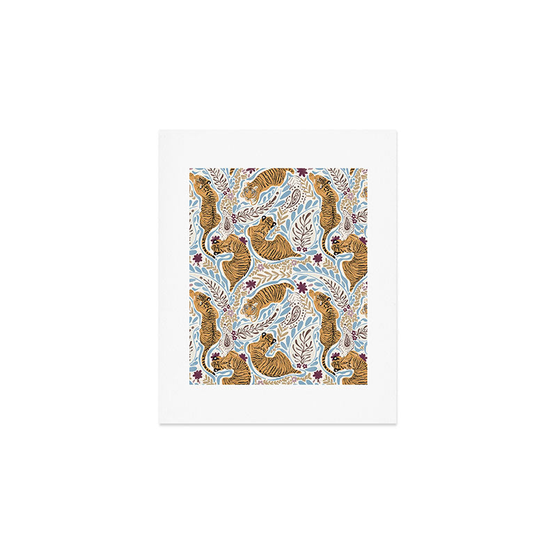 Roaring Floral Retreat Art Print Gallery Image 1