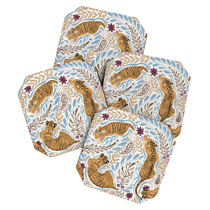 Roaring Floral Retreat Coaster Gallery Image 1