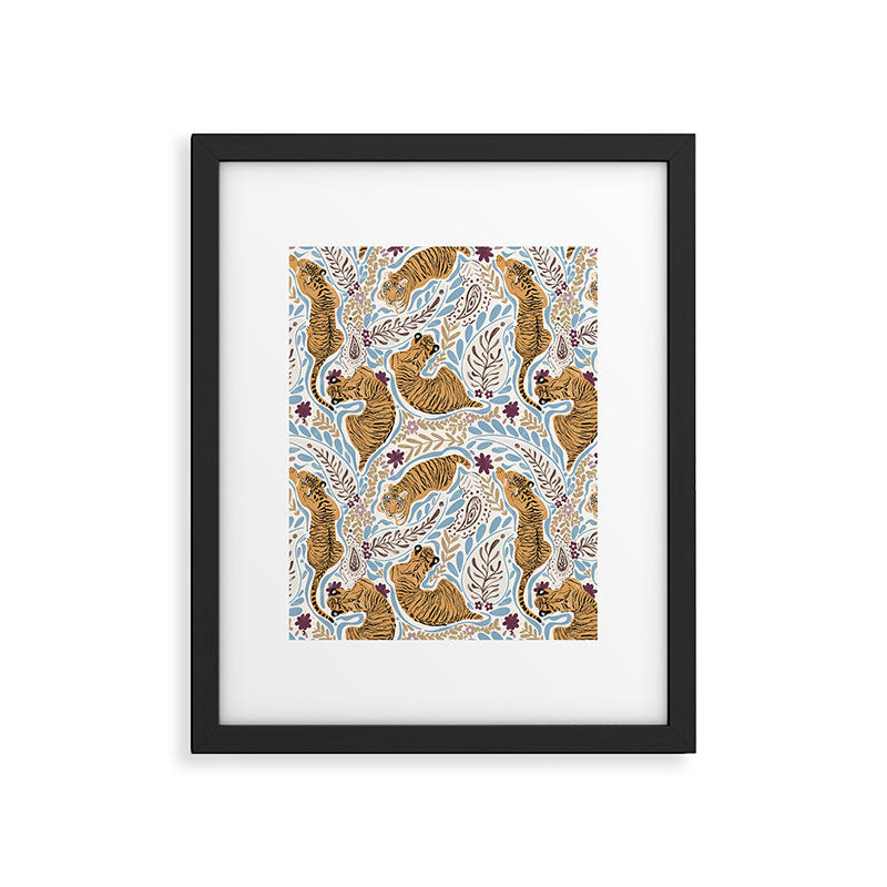 Roaring Floral Retreat Framed Art Print Gallery Image 6