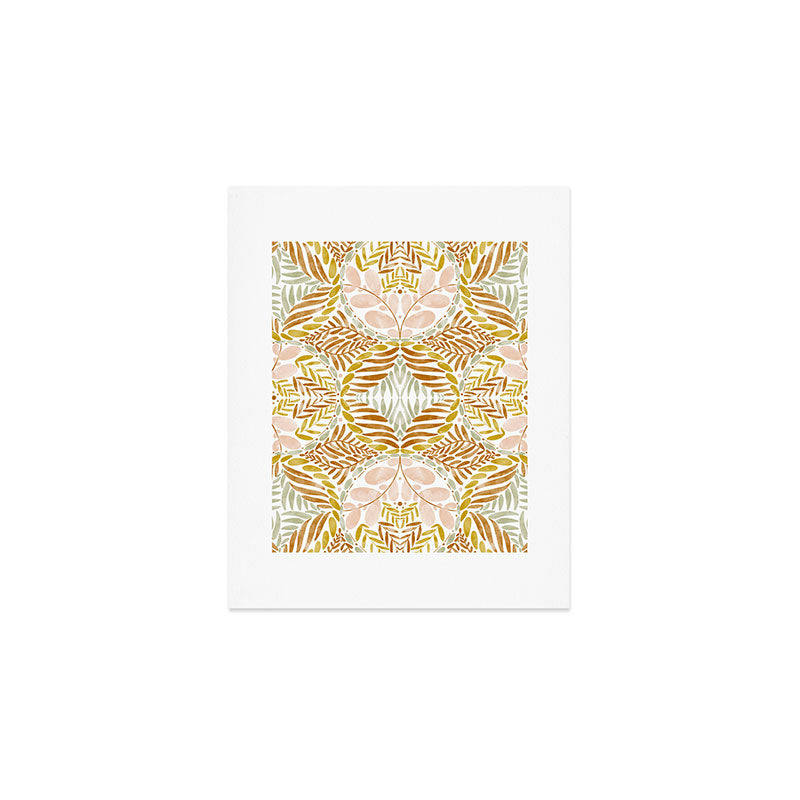 Rustic Leaf Medley Y Art Print Gallery Image 1