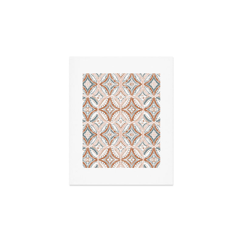 Rustic Medallion Charm Art Print Gallery Image 1