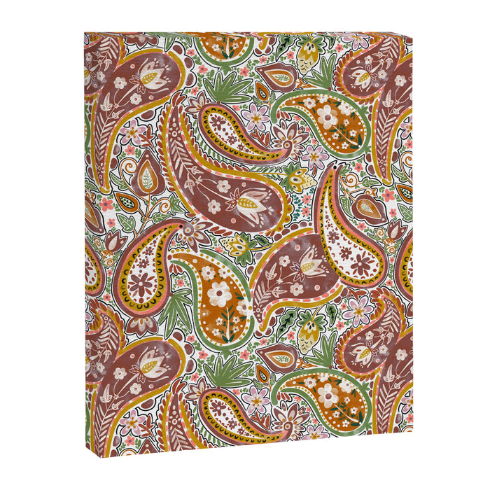 Rustic Paisley Delight Canvas Print Gallery Image 1
