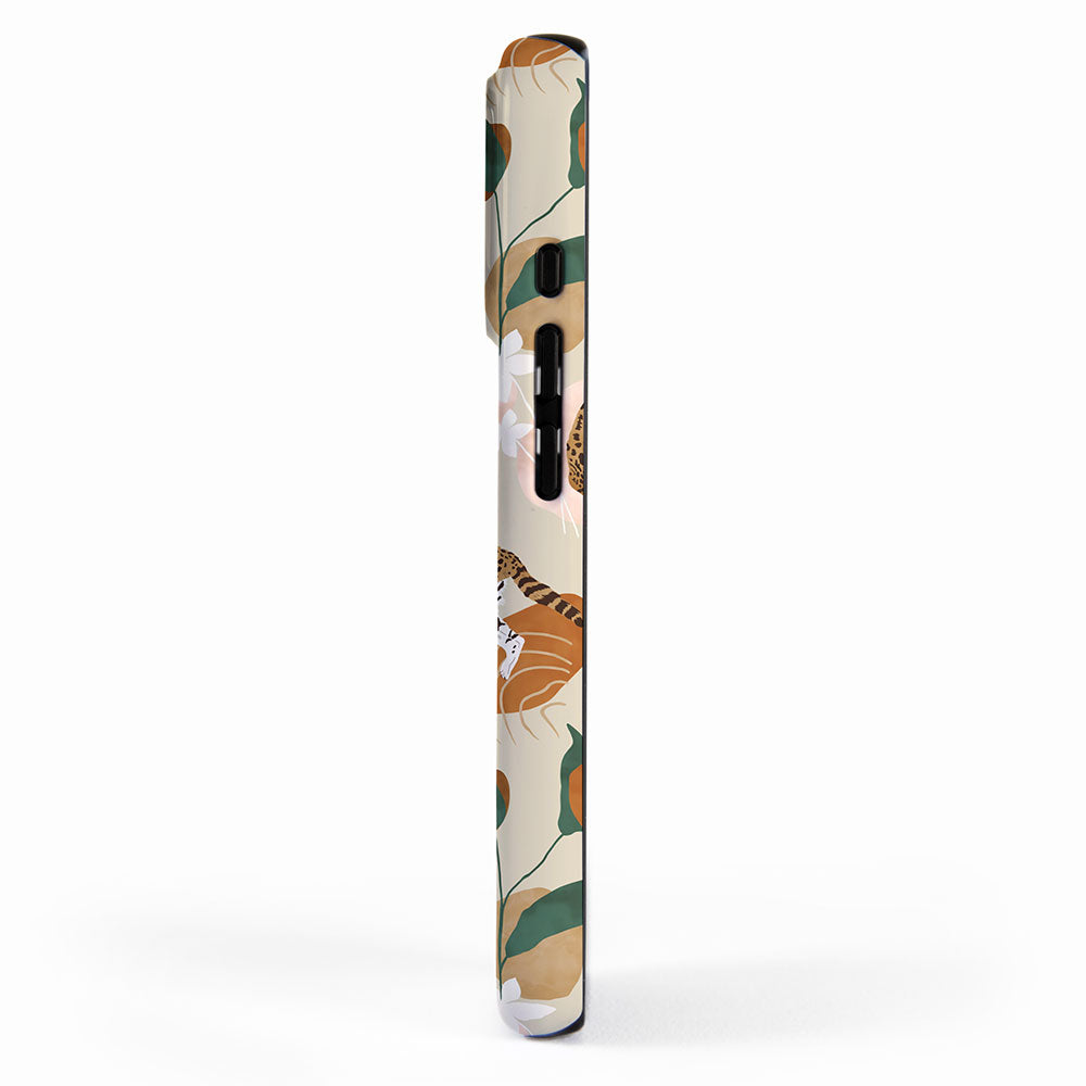 Serval cat abstract nature iPhone Case Gallery Image 2