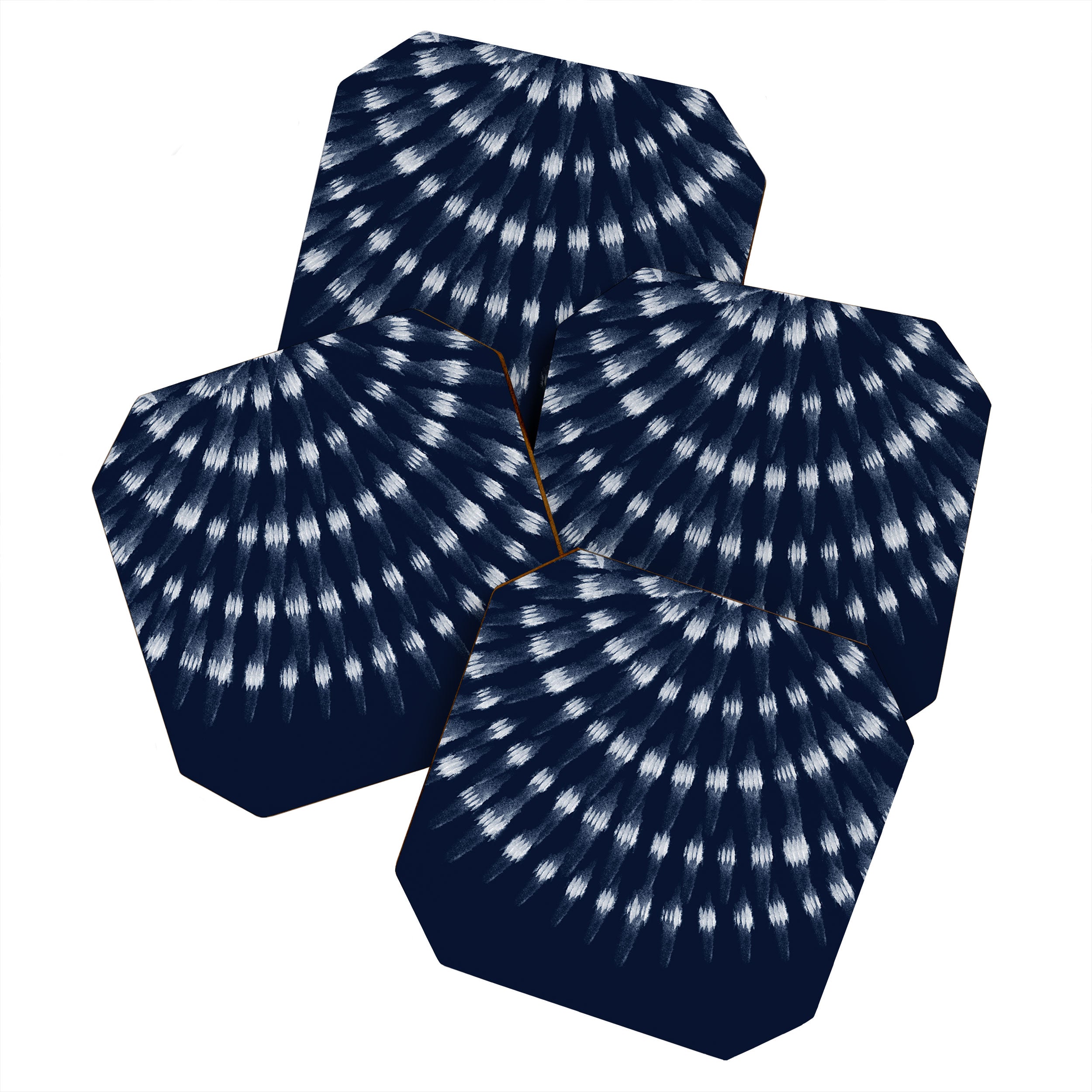 Shibori tie dye I Coaster Gallery Image 1