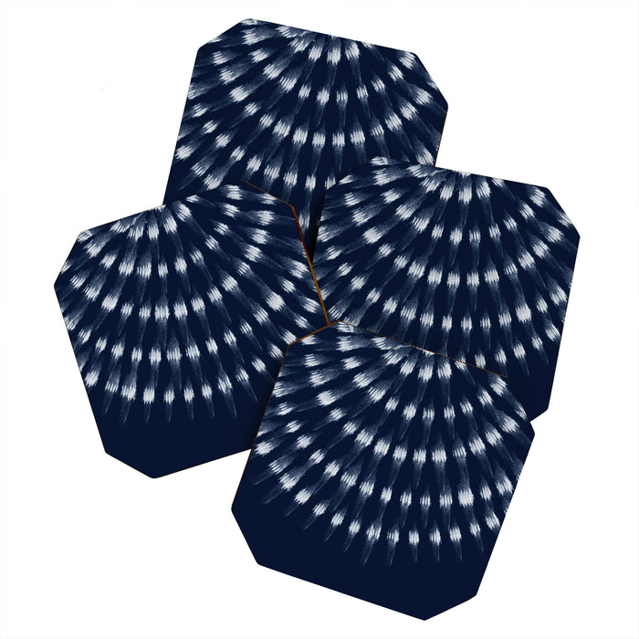 Shibori tie dye I Coaster Gallery Image 1