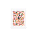 Simple colorful floral CWP Art Print Gallery Image 1